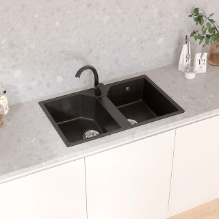 Кухонная мойка Maretti Kitchen KT770-BL, черный